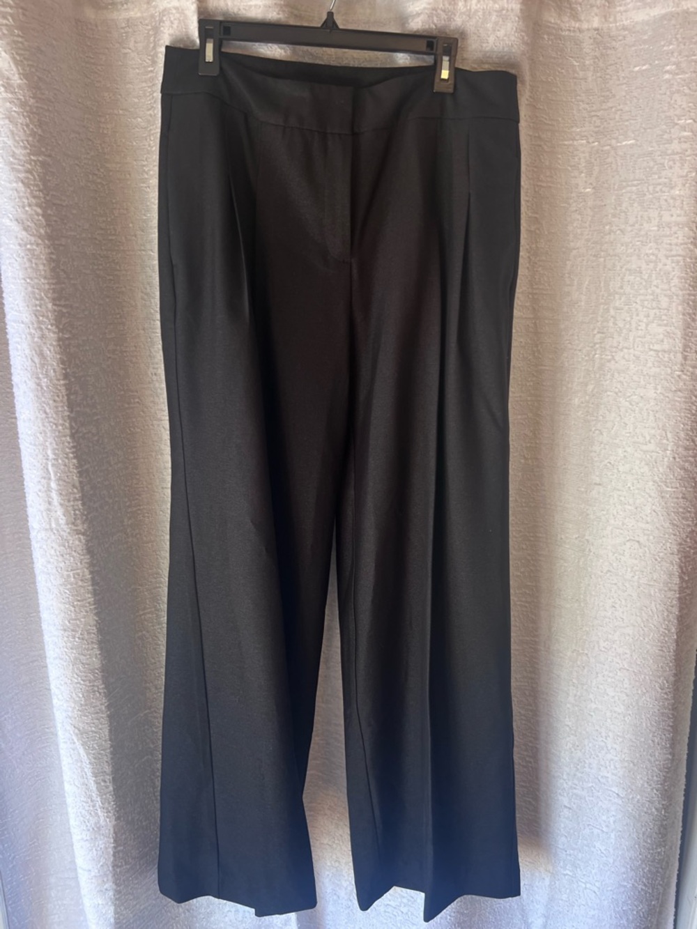 Chicos Classic Black Wide-Leg Dress Pants - Chico size 12
